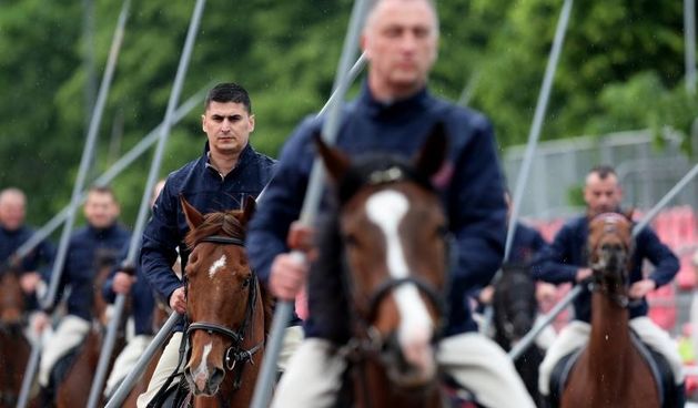 Trening alkara uoci Sinjske alke koja se ove godine odrzava u Vukovaru