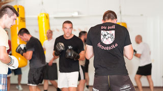 Prvi trening u novom boksačkom klubu Bandits (foto: Ivan Toman) Prvi trening u novom boksačkom klubu Bandits (foto: Ivan Toman)
