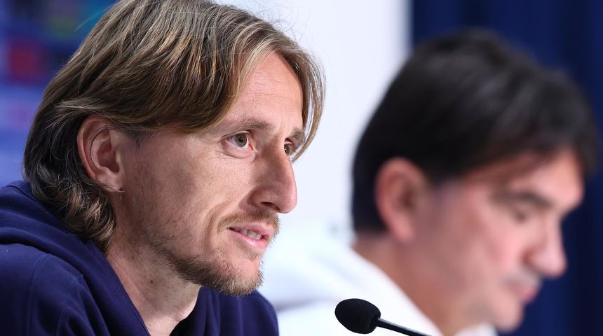 Luka Modrić i Zlatko Dalic Luka Modrić i Zlatko Dalic