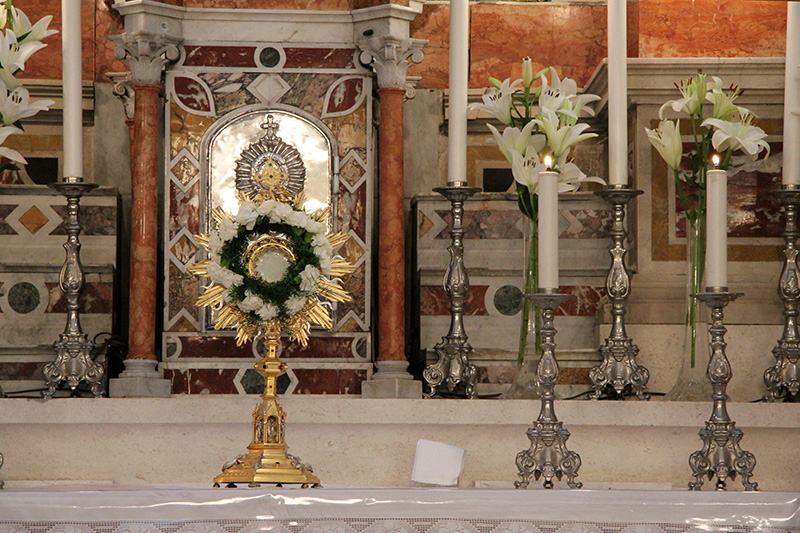 Arbanasi: Procesija povodom blagdana Tijelova 19. lipnja 2014.  foto: Bernard Kotlar