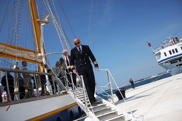 Uplovljavanje školskog broda “Kraljica mora” (Foto:Saša Čuka)