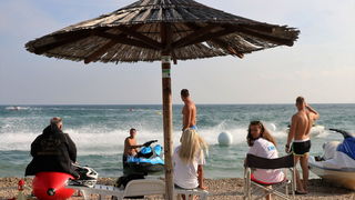 Vir: Slobodan trening na plaži Jadro pred utrke Alpe Adria Jest Ski Toura. Foto: Kažimir Škrbić/Virski list