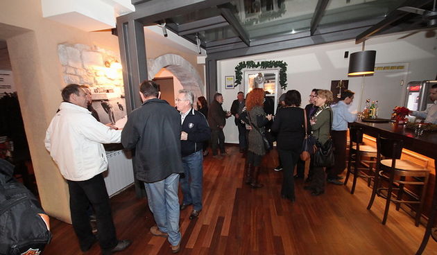 Restoran bar Atrij: Božićni cocktail party Turističke zajednice grada Zadra, Foto. Saša Čuka