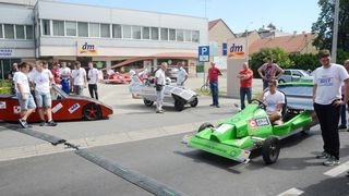 Sisak: Utrka solarnih automobila hrvatskih stukovnih škola