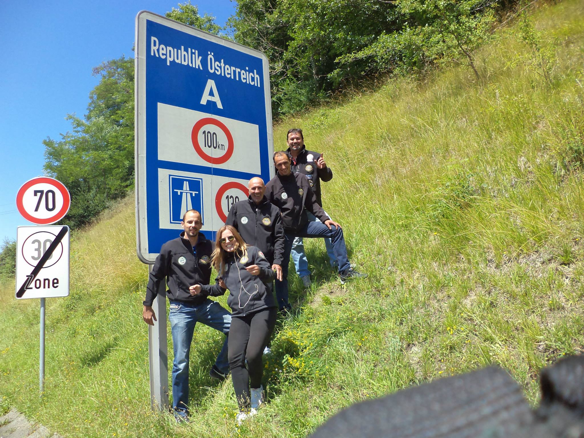 Vespa klub Zadar u Austriji, foto-klub Scooterie Liebnitz