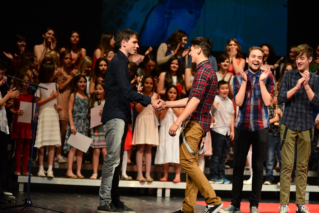 Dodjela nagrade “NOBI” u Hrvatskom narodnom kazalištu, izlozba fotografija Ive Perincic