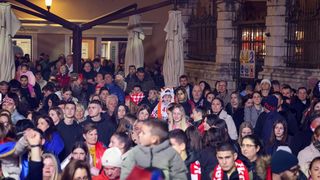 Doček rukometaša u Zadru Doček rukometaša u Zadru