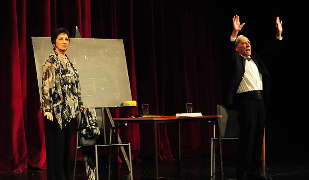 HNK Zadar: “Stilske vježbe”, Pero Kvrgić, Lela Margetić, foto: Nenad Marčev