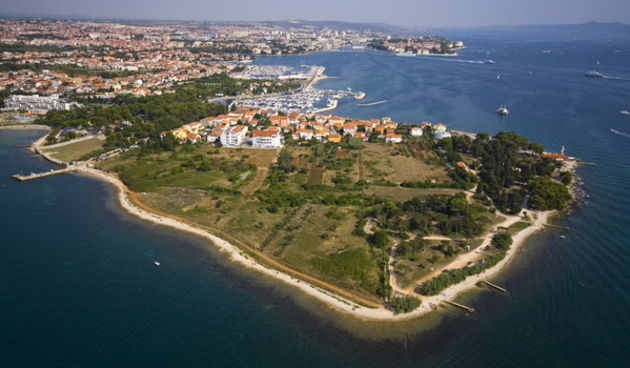 Zadar, Puntamika iz zraka (Foto:Boris Kacan)