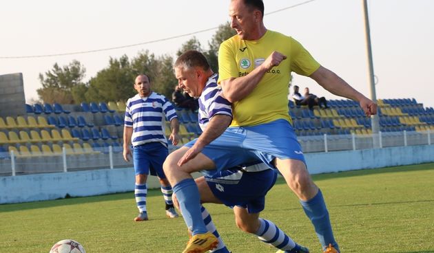 Derbi nogometne Lige veterana: Škabrnja – Mornar Vir