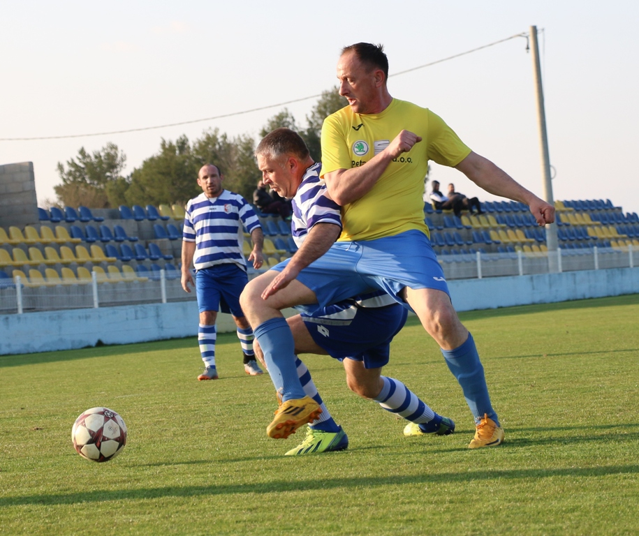 Derbi nogometne Lige veterana: Škabrnja – Mornar Vir