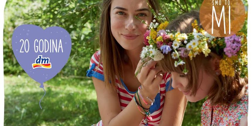 Inicijativa “Jer sve smo to MI” povodom 20 godina dm-a u Hrvatskoj Inicijativa “Jer sve smo to MI” povodom 20 godina dm-a u Hrvatskoj