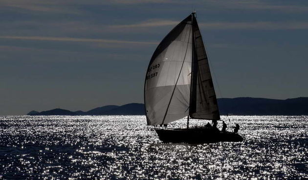 Zadarska Koka 2016. gledana s mora. Foto: Leonard Kvarantan