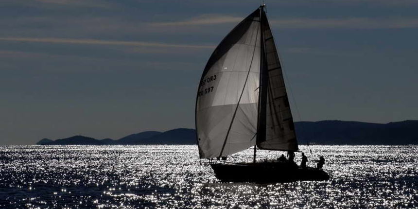 Zadarska Koka 2016. gledana s mora. Foto: Leonard Kvarantan Zadarska Koka 2016. gledana s mora. Foto: Leonard Kvarantan