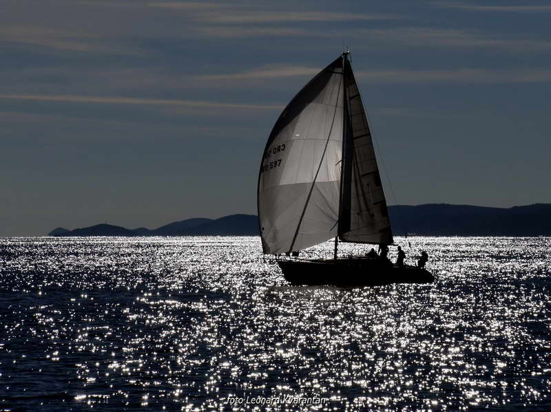Zadarska Koka 2016. gledana s mora. Foto: Leonard Kvarantan Zadarska Koka 2016. gledana s mora. Foto: Leonard Kvarantan