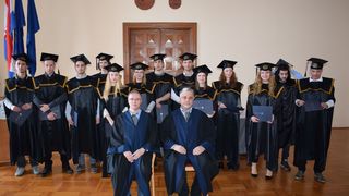 Na Sveučilištu u Zadru održana svečana promocija 15 prvostupnika Odjela za povijest