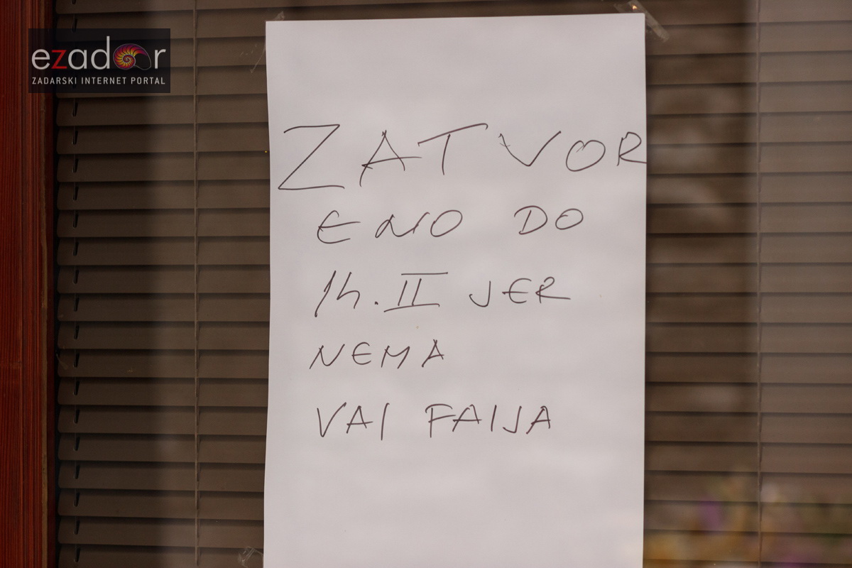 Đir po gradu, srijeda 14. veljače 2018. Nema vai faija