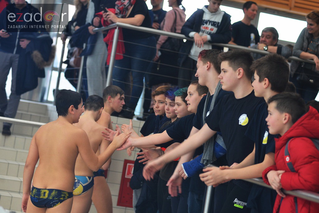 Kadeti Vaterpolo kluba Zadar 1952 viceprvaci Hrvatske!