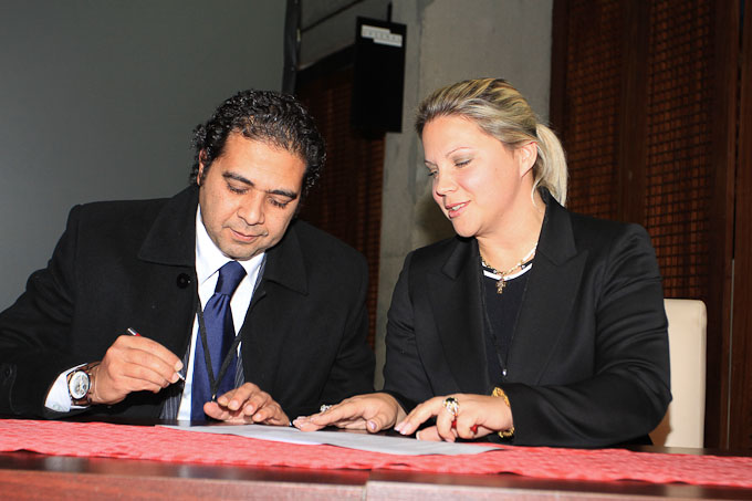 Potpisivanje ugovora s Egipatskim poduzetnicima Potpisivanje ugovora s Egipatskim poduzetnicima