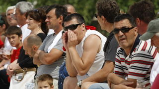 Zadar, 050611.
Na zadarskoj rivi zapocelo je prvenstvo Dalmacije u balotama koje organizira Slobodna Dalmacija. 
Prijavljeno je ukupno 19 ekipa.
Foto: Jure Miskovic / CROPIX