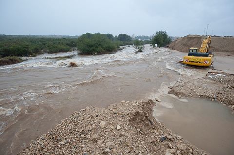 Izlio se potok Ričina