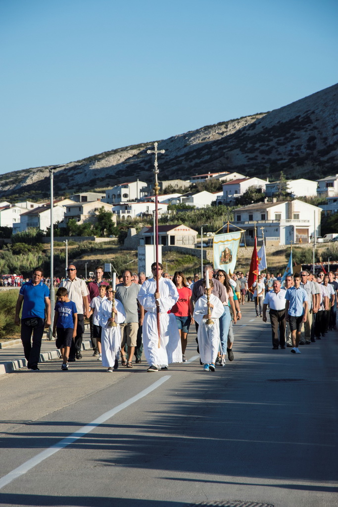 Proslava blagdana Velike Gospe u Pagu Proslava blagdana Velike Gospe u Pagu