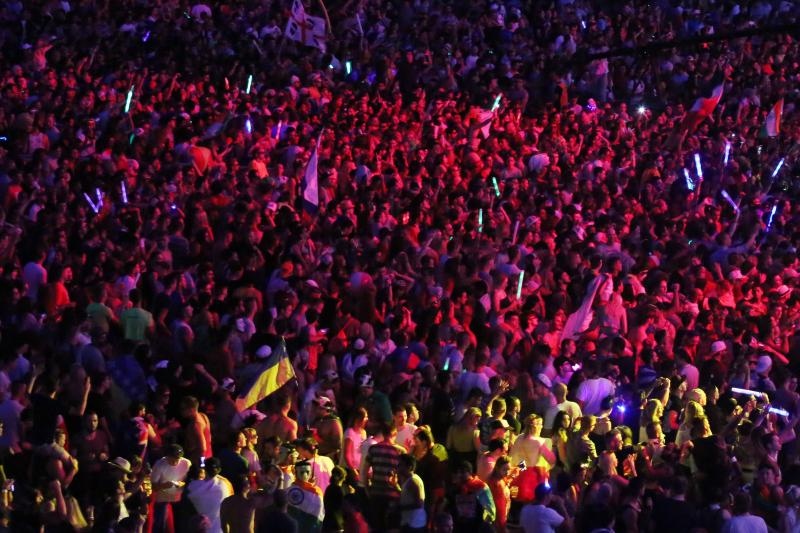 Atmosfera Ultra Europe festivala. Photo: Borna Filic/PIXSELL