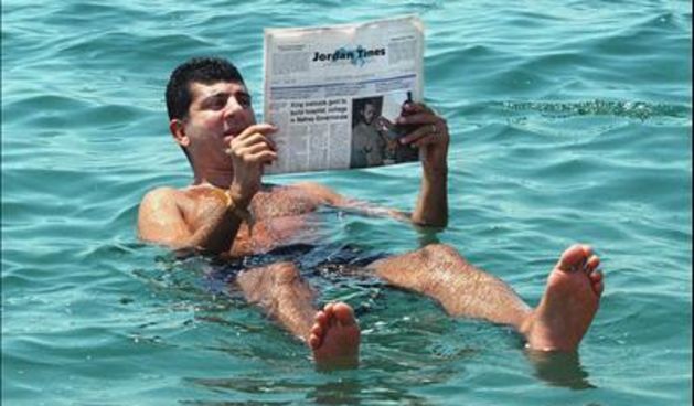 Čitač u moru, Foto: people.com