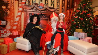 Sveti Nikola u Supernova centru 6. prosinca 2016.  Foto: Iva Perinčić