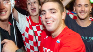 Zadar je gorio: Velika fešta nakon plasmana Vatrenih u finale Svjetskog prvenstva