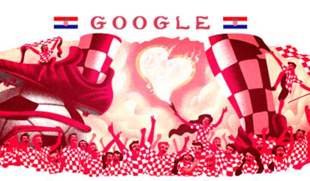 Google posvetio naslovnu Hrvatskoj