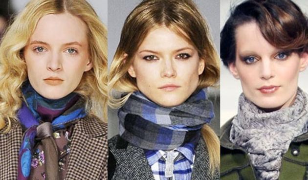 šalovi, foto: Vogue