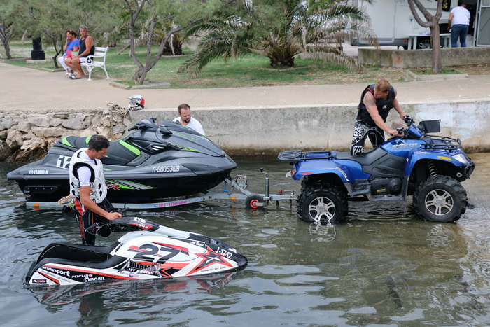 Plaža Jadro u Viru: Finalni dan posljednje utrke Alpe Adria Jet Ski Toura 2016. Foto: Kažimir Škrbić/Virski list