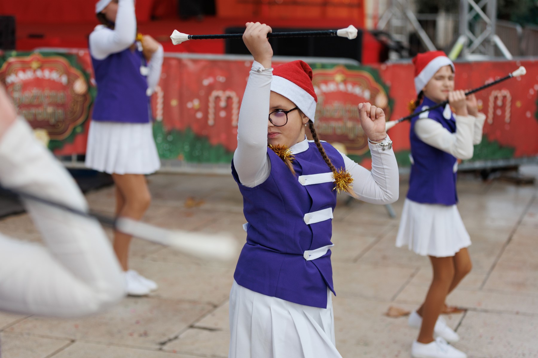 Defile mažoret plesa @ Advent u Zadru Defile mažoret plesa @ Advent u Zadru