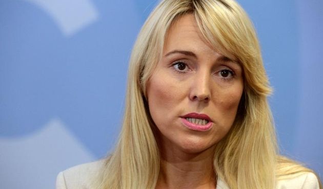 Potpredsjednica Vlade i ministrica socijalne politike i mladih Milanka Opacic posjetila Centar za posebno skrbnistvo. Karolina Sestak. Photo: Zarko Basic/PIXSELL