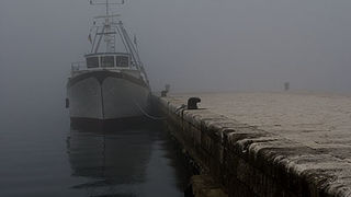 Zadar, magla svuda oko nas