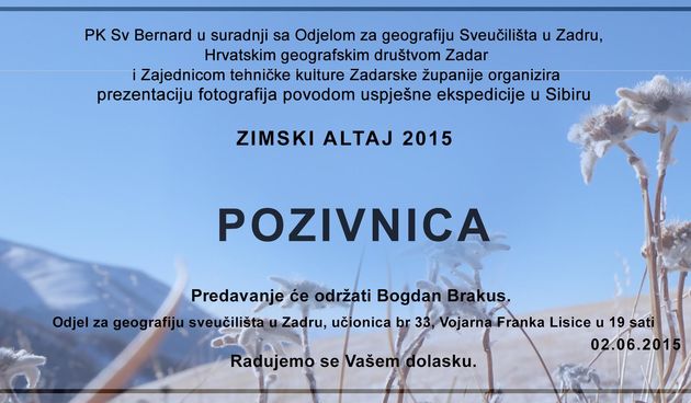 Zimski Altaj 2015, Sibir