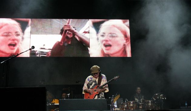 Carlos Santana na RADAR festivalu (foto: Filip Plazonić)