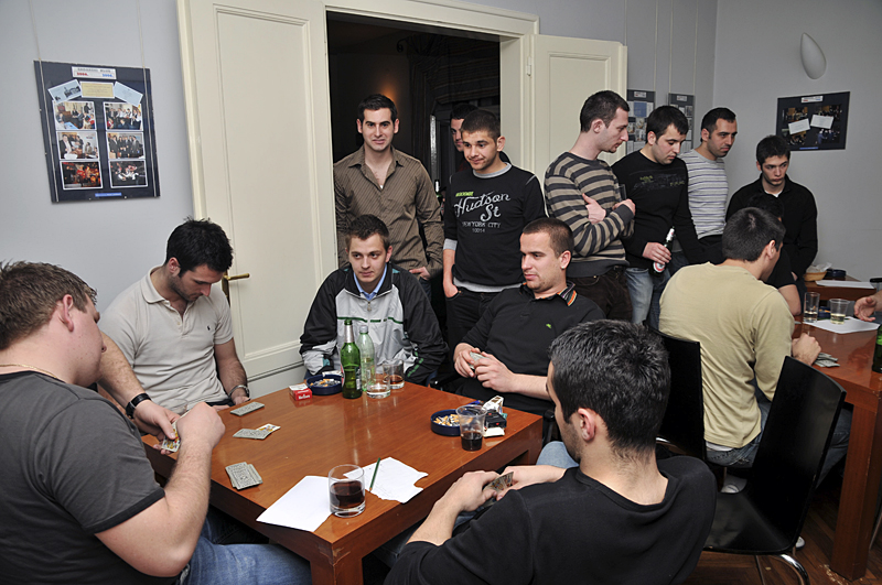 Klub zadarskih studenata: Turnir u kartama, 18. travnja 2008.