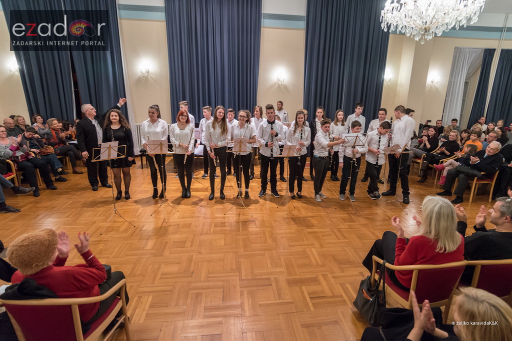 Božićni koncert mladih ansambala Glazbene škole Blagoje Bersa