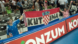 Zadar: Hrvatska-Slovacka 34-21, Foto: Sasa Cuka