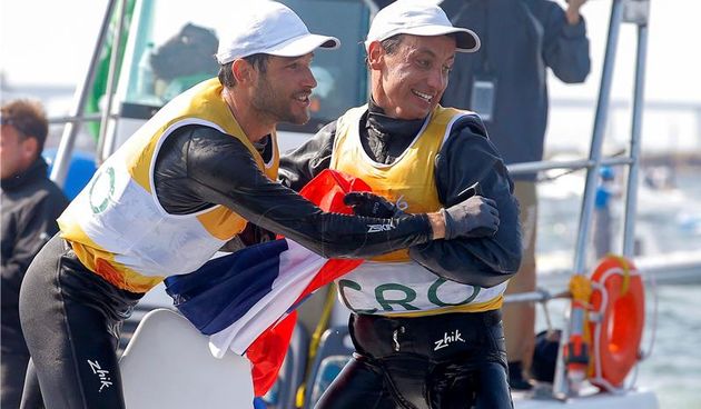 Olimpijski pobjednici Šime Fantela i Igor Marenić, foto: Hina