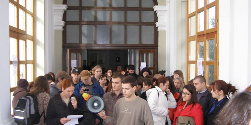 Okupljanje Nezavisne studentske inicijative Zadar (foto Nikola Turcinov) Okupljanje Nezavisne studentske inicijative Zadar (foto Nikola Turcinov)