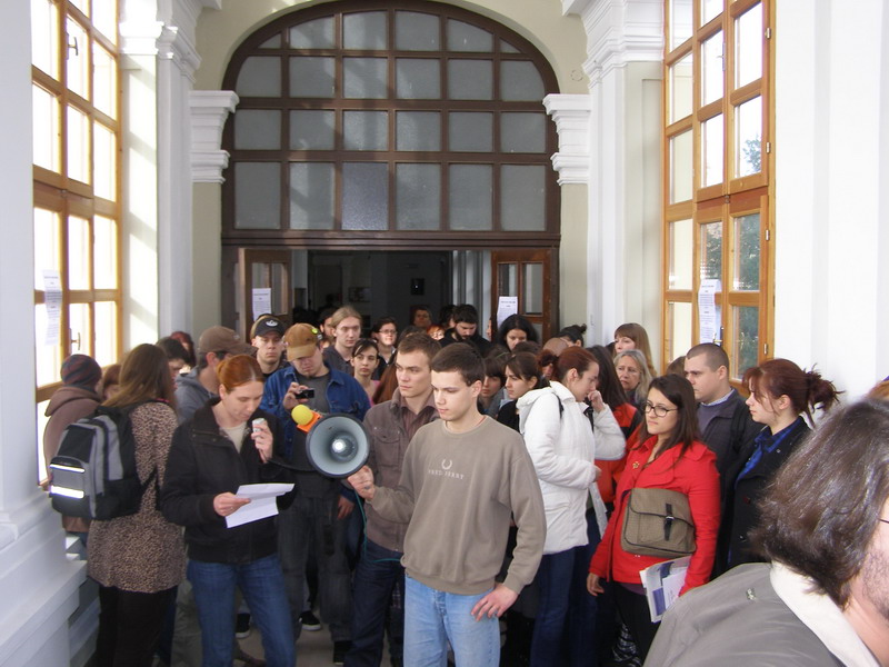 Okupljanje Nezavisne studentske inicijative Zadar (foto Nikola Turcinov) Okupljanje Nezavisne studentske inicijative Zadar (foto Nikola Turcinov)