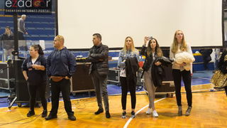 Humanitarno gledanje utakmice Zadar-Cibona (85-84) u Jazinama Humanitarno gledanje utakmice Zadar-Cibona (85-84) u Jazinama