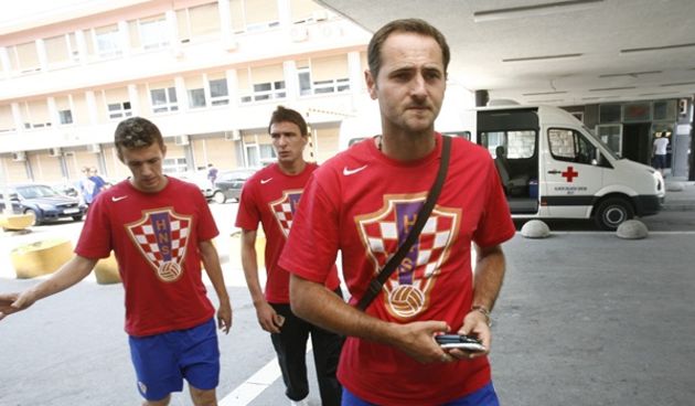 Šimunić i Mandžukić, foto: Cropix