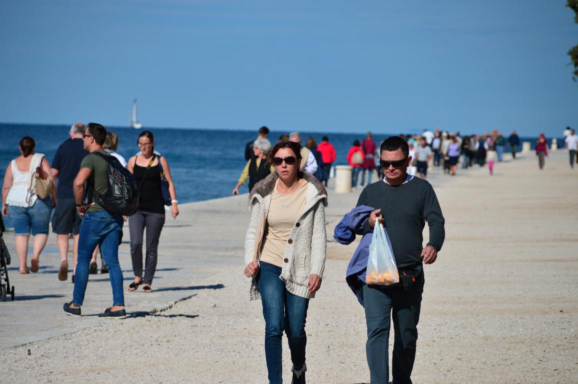 Đir po zadarskoj rivi 9. listopada 2016.