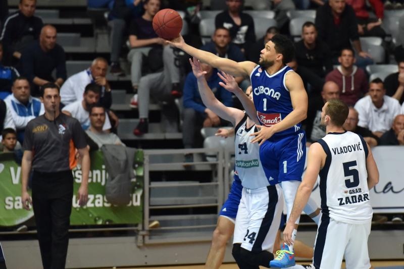 A-1 liga, 22. kolo: KK Zadar – KK Cibona 90-80 A-1 liga, 22. kolo: KK Zadar – KK Cibona 90-80
