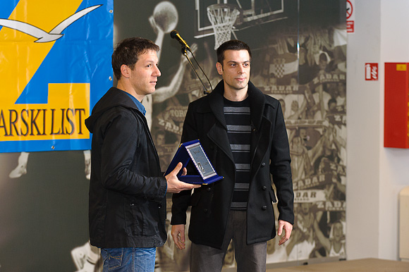 Proglasenje najboljhi sportasa Zadarske zupanije u 2010. godini po izboru Zadarskog lista, Foto: Ivan Toman