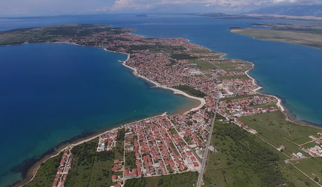 Otok Vir iz zraka